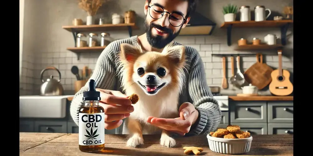 CBD s příchutí slaniny pro psy