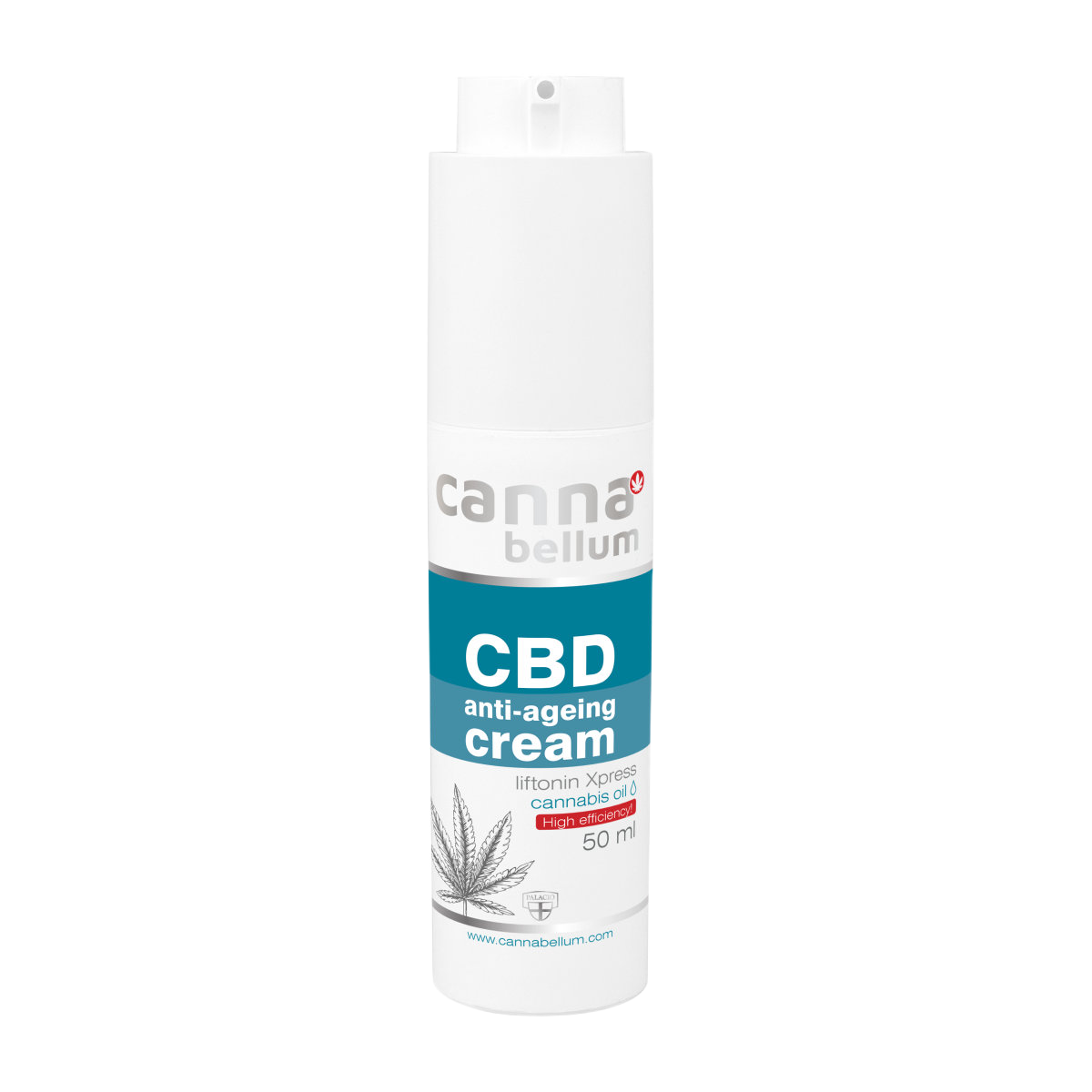 Cannabellum CBD skin anti-aging cream, 50ml - Palacio