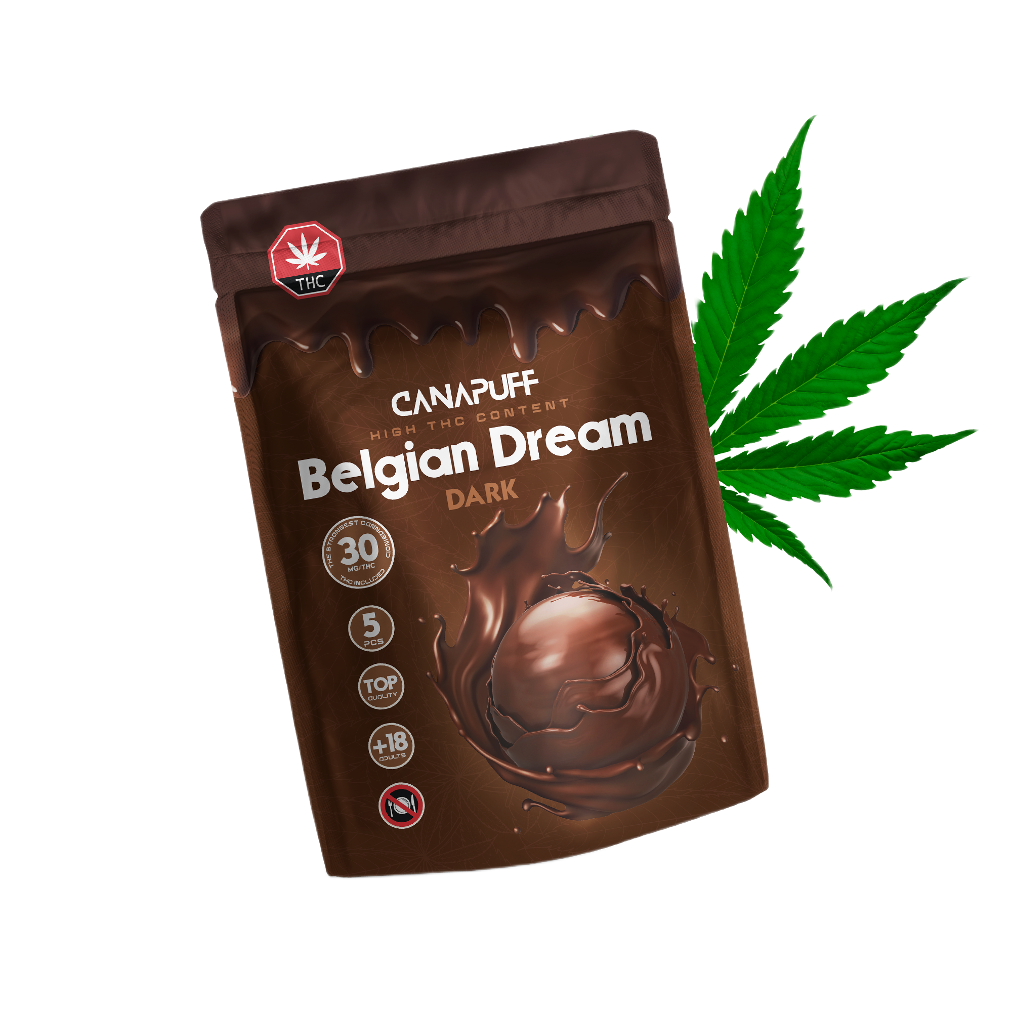 Gorzka czekolada THC