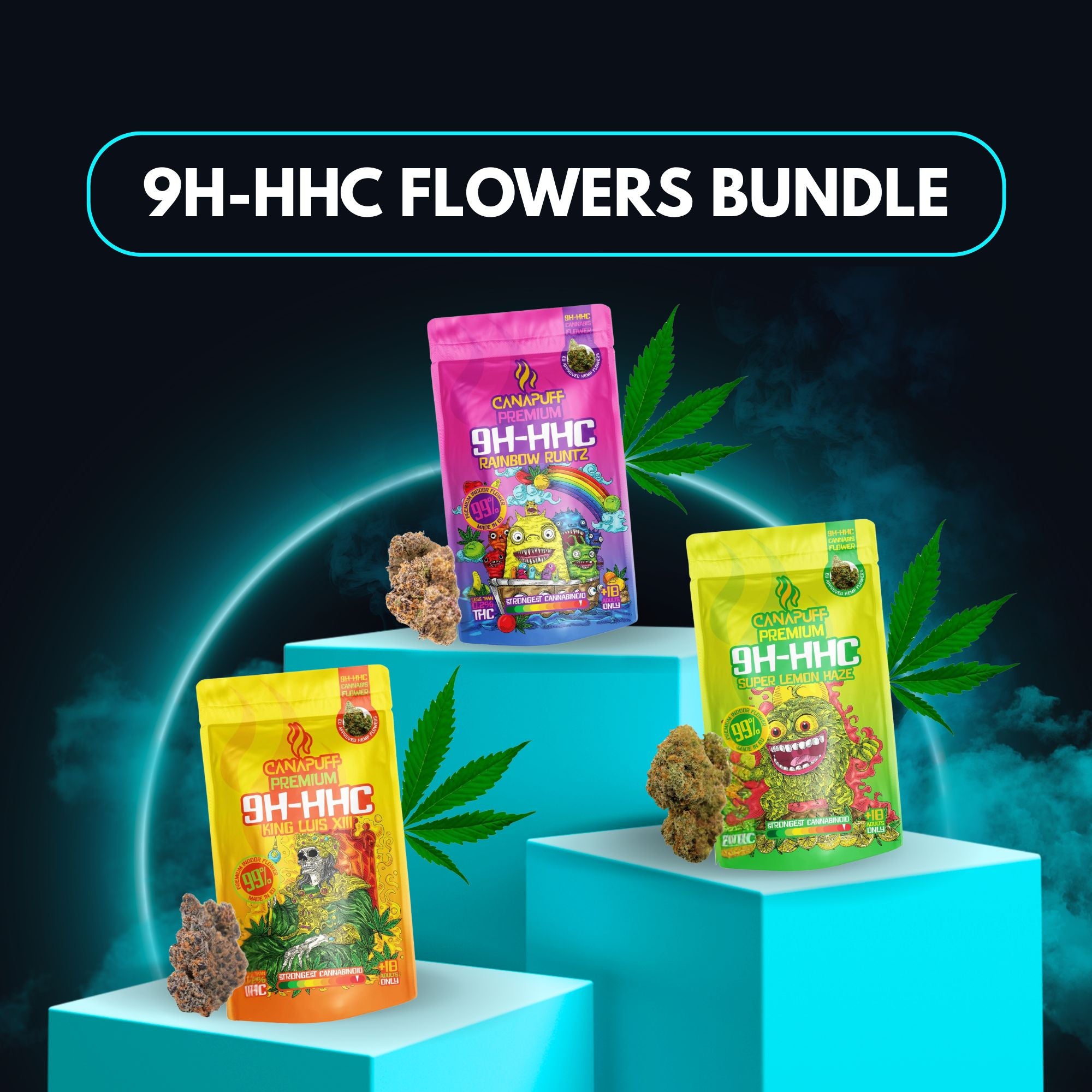 9H-HHC Blomster Bundle (3x1g)