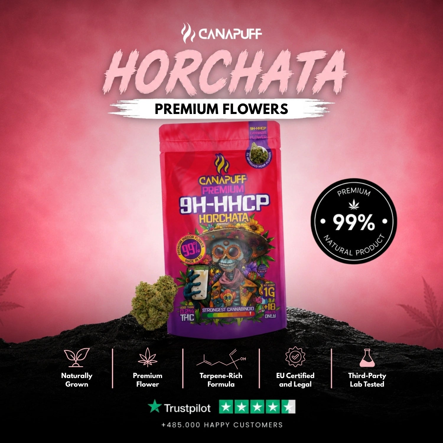 9h-HHCP Fleurs Horchata 99%