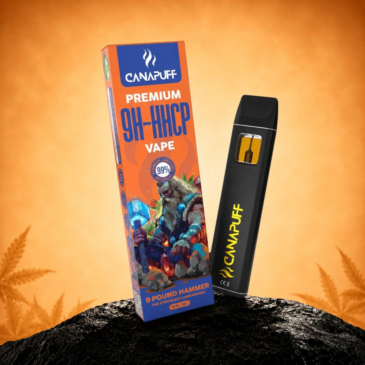 9h-HHCP Vape 9 Pound Hammer %99 1ml