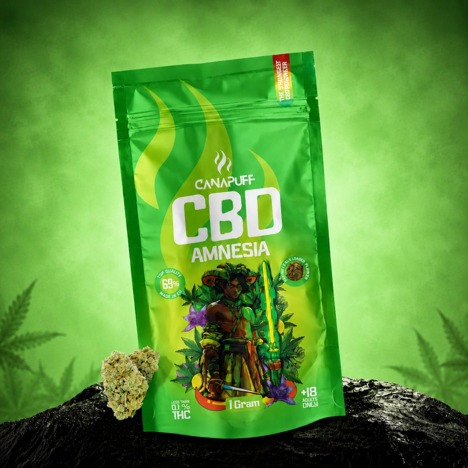 CBD Fleurs Amnesia 69 %