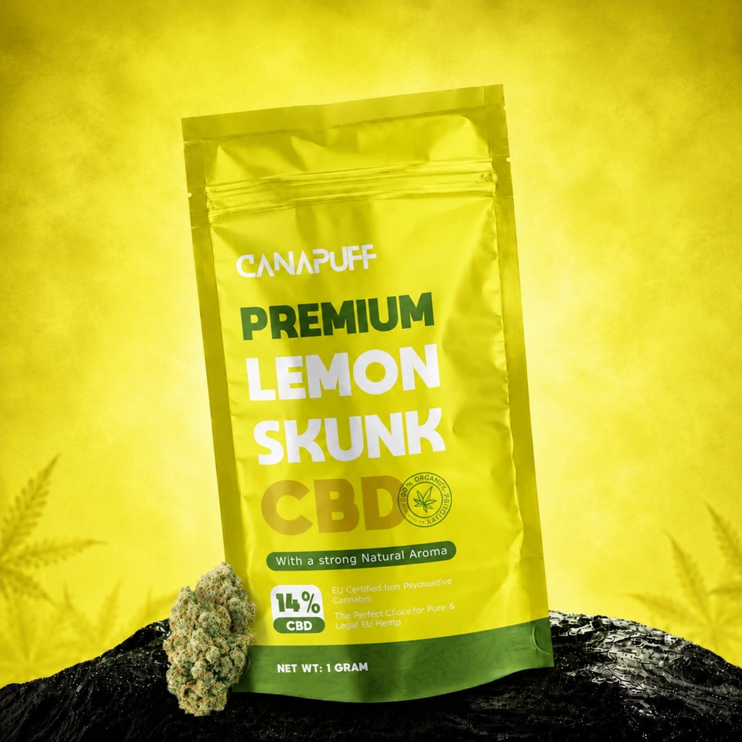 CBD Квіти Lemon Skunk 14%