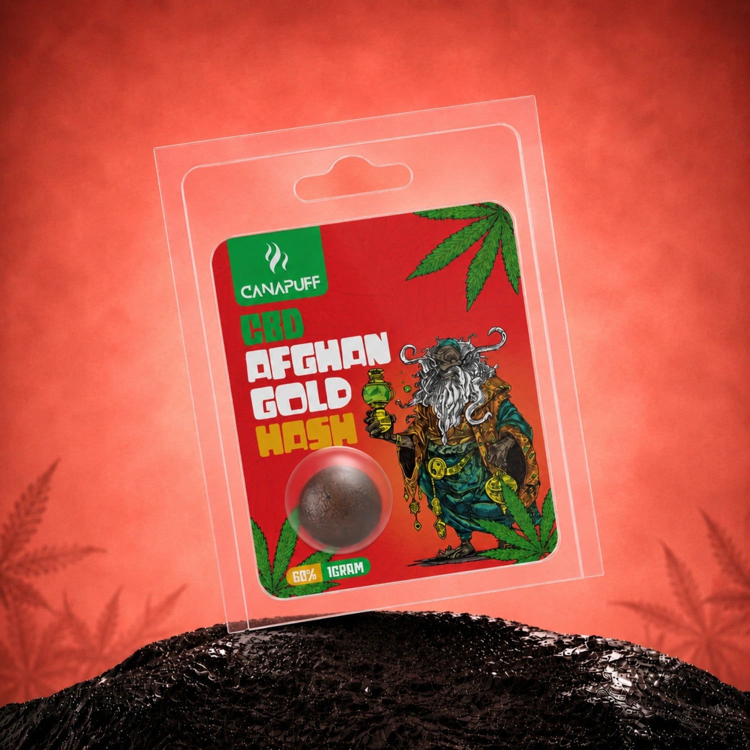 CBD Хеш Afghan Gold 60%