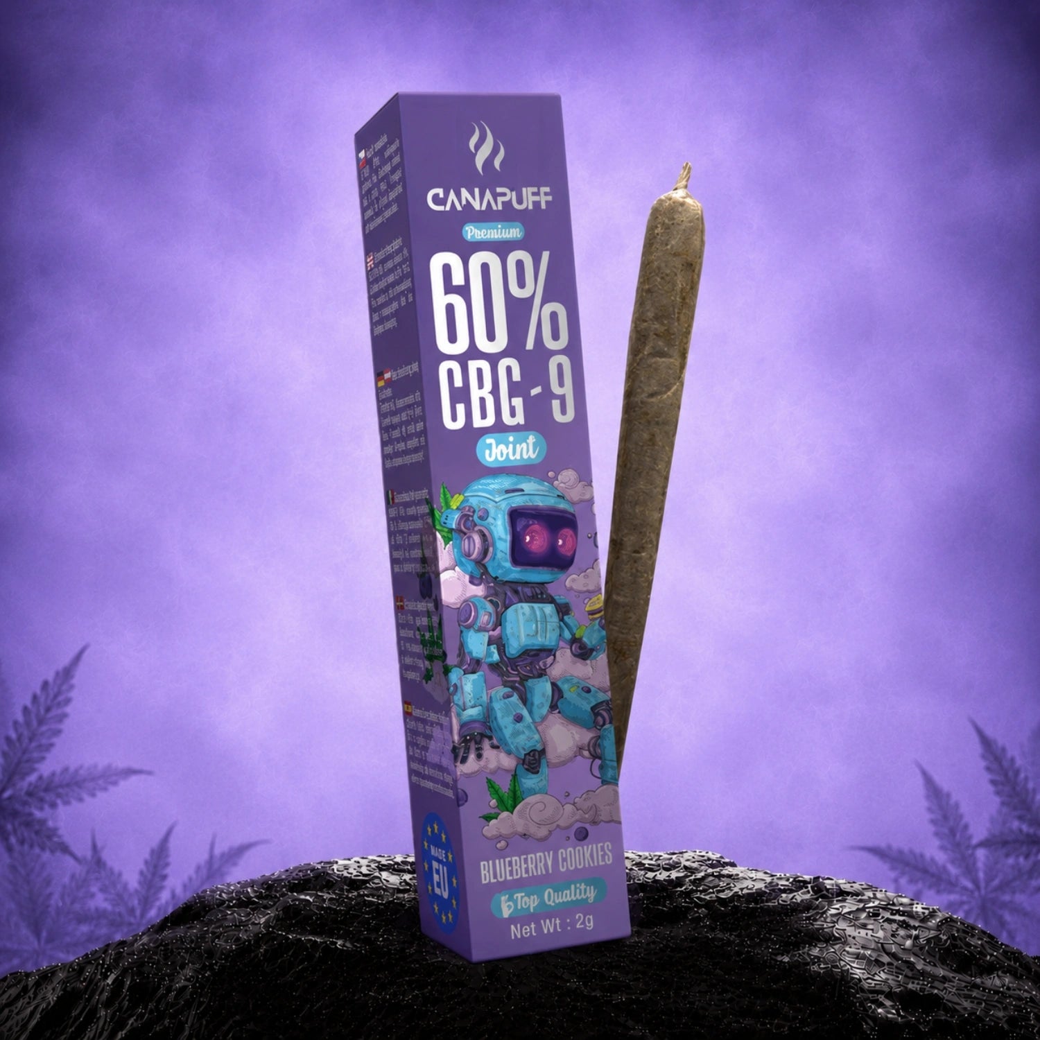 CBG9 Joint Blåbær Cookies 60% 2g