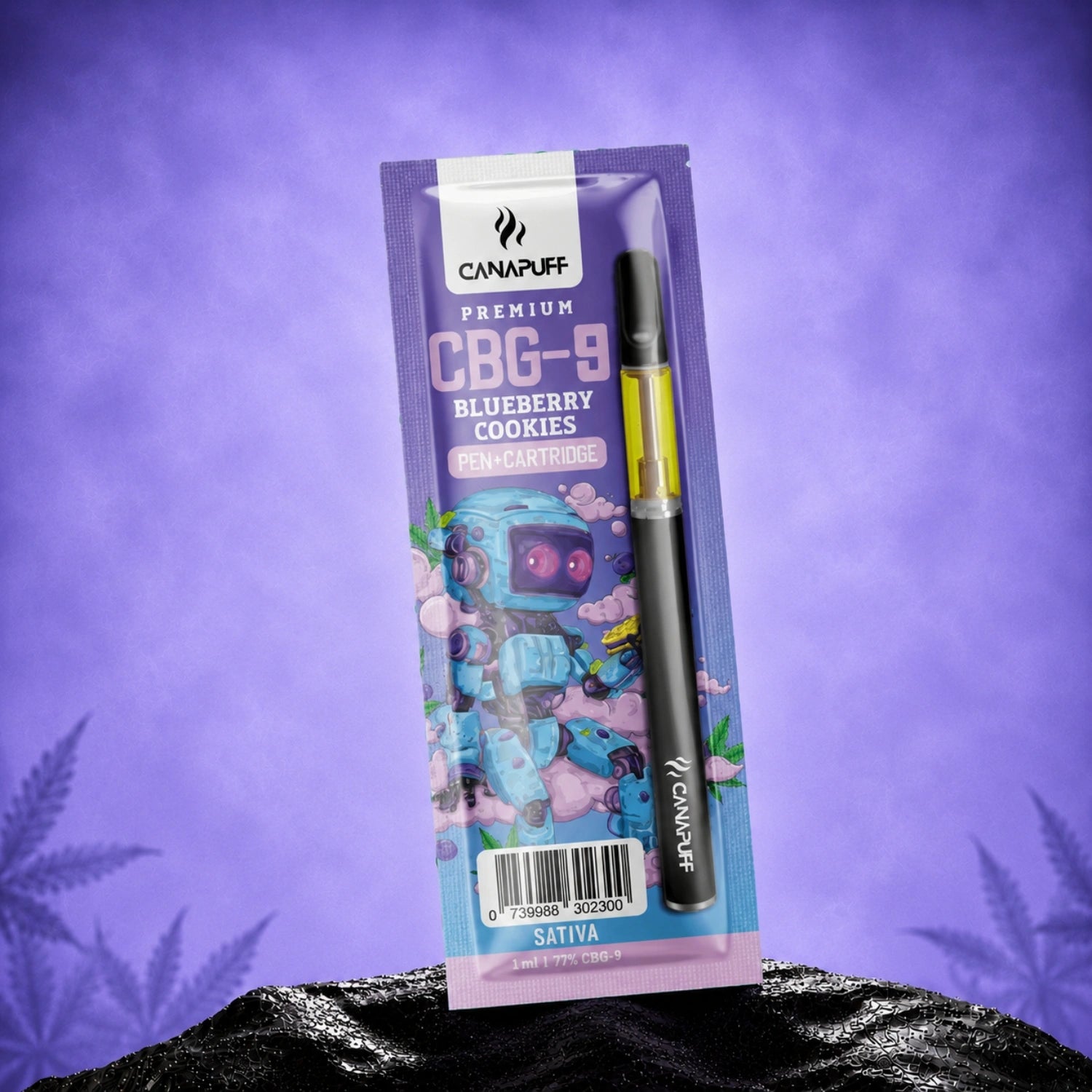 CBG9 Pen+Cartridge Mirtillo Cookies 79%