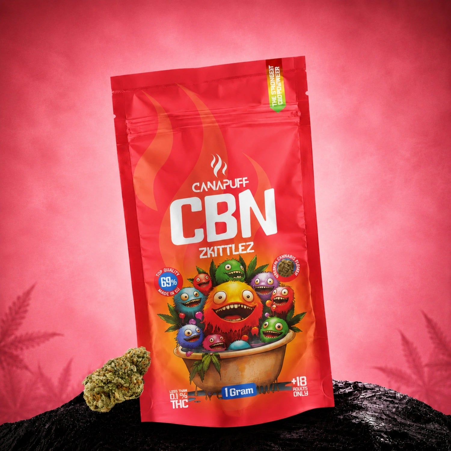 CBN Fleurs Zkittlez 69 %