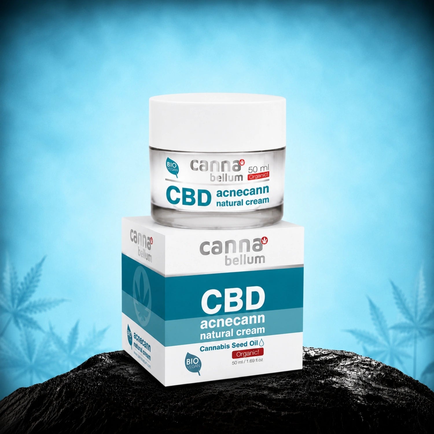 Cannabellum Crème pour la peau à l’acné au CBD 50 ml - Palacio