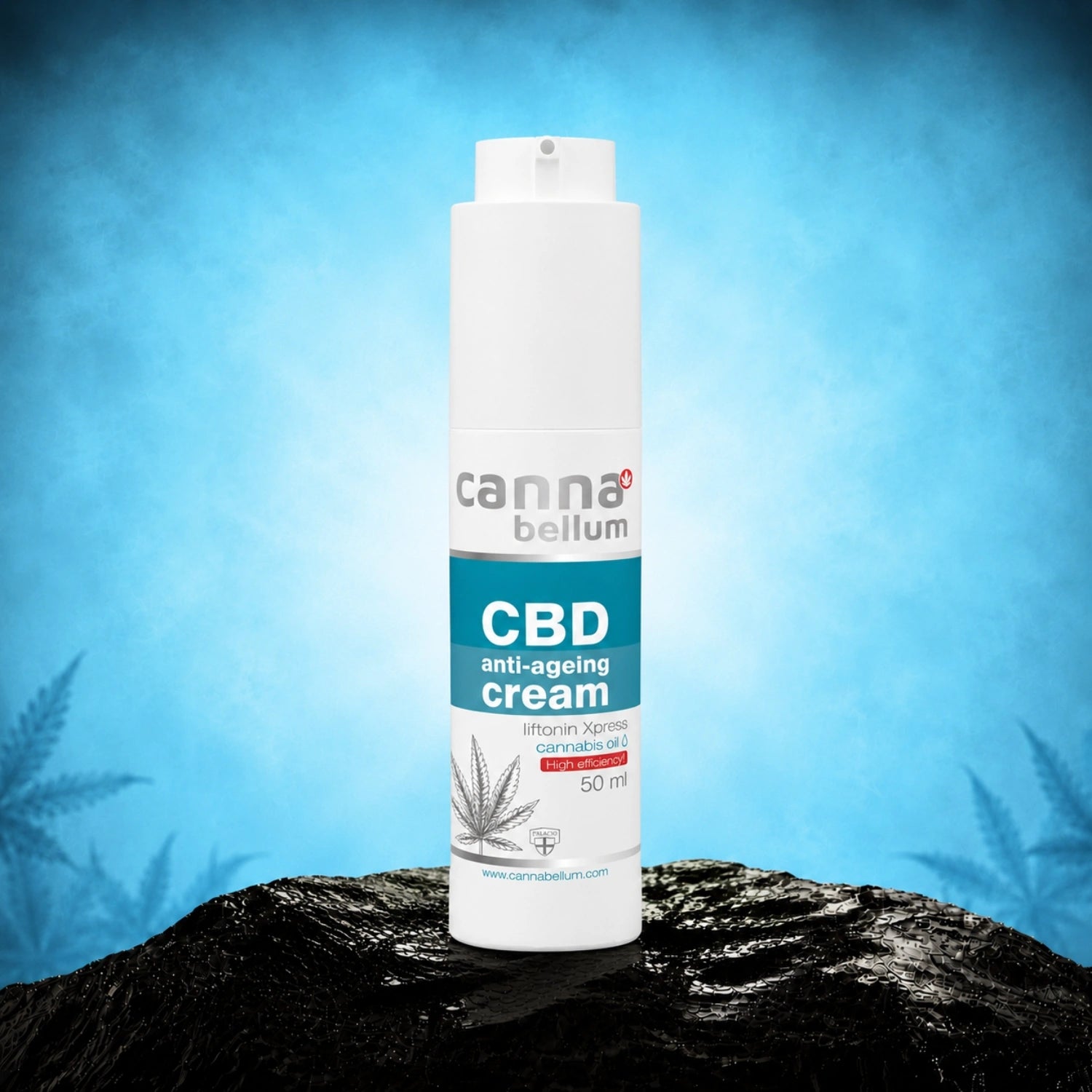 Cannabellum Crème Anti-Âge pour la Peau au CBD 50 ml - Palacio