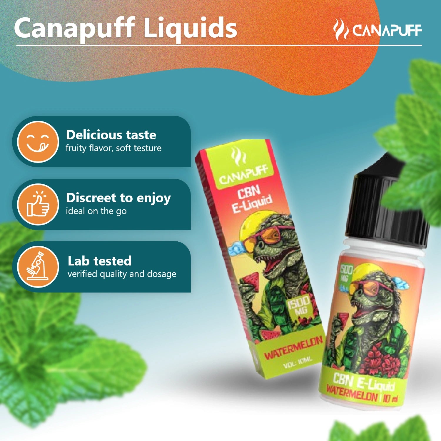 CBN liquid vandmelon 1.500mg