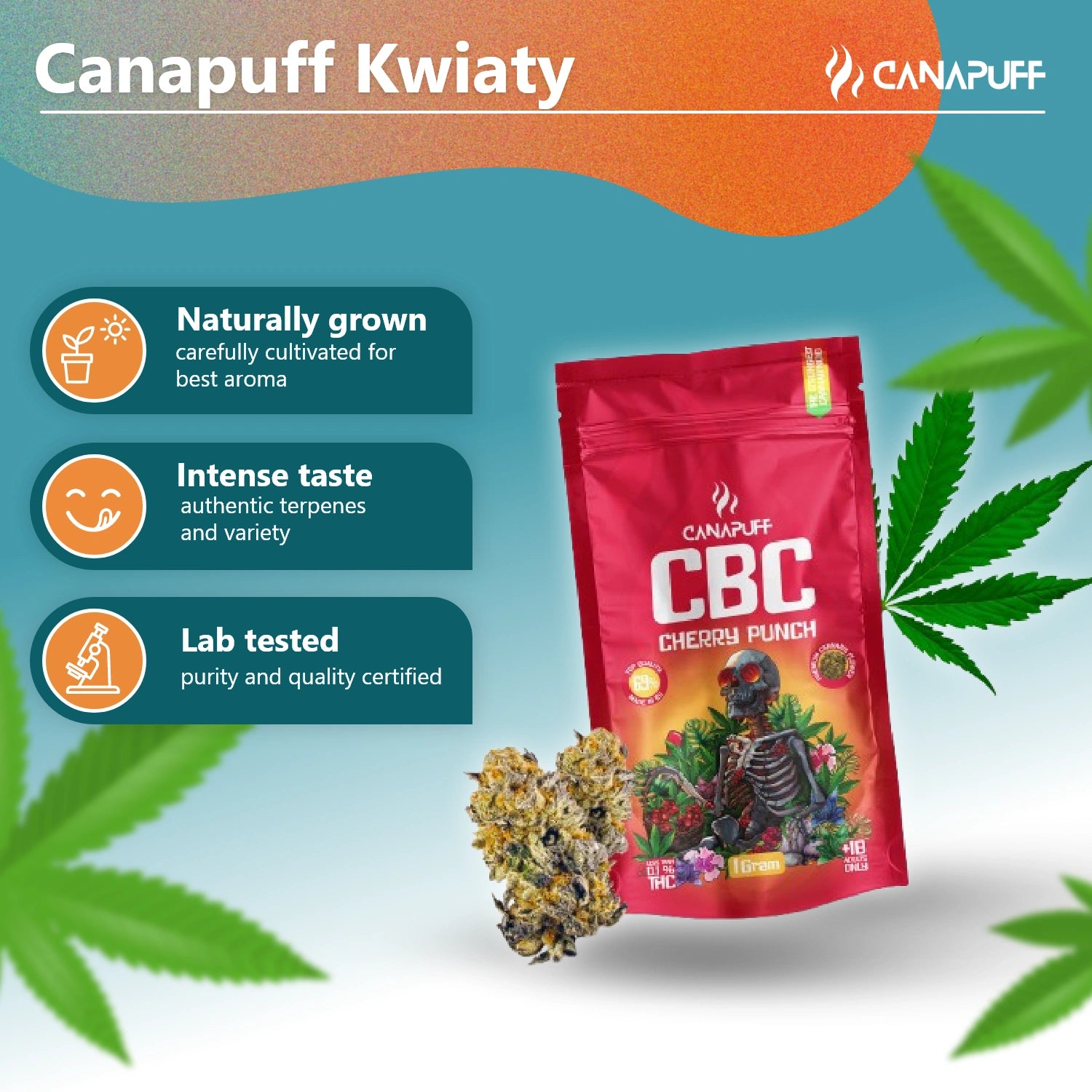 CBC Flowers Cherry Punch 69%