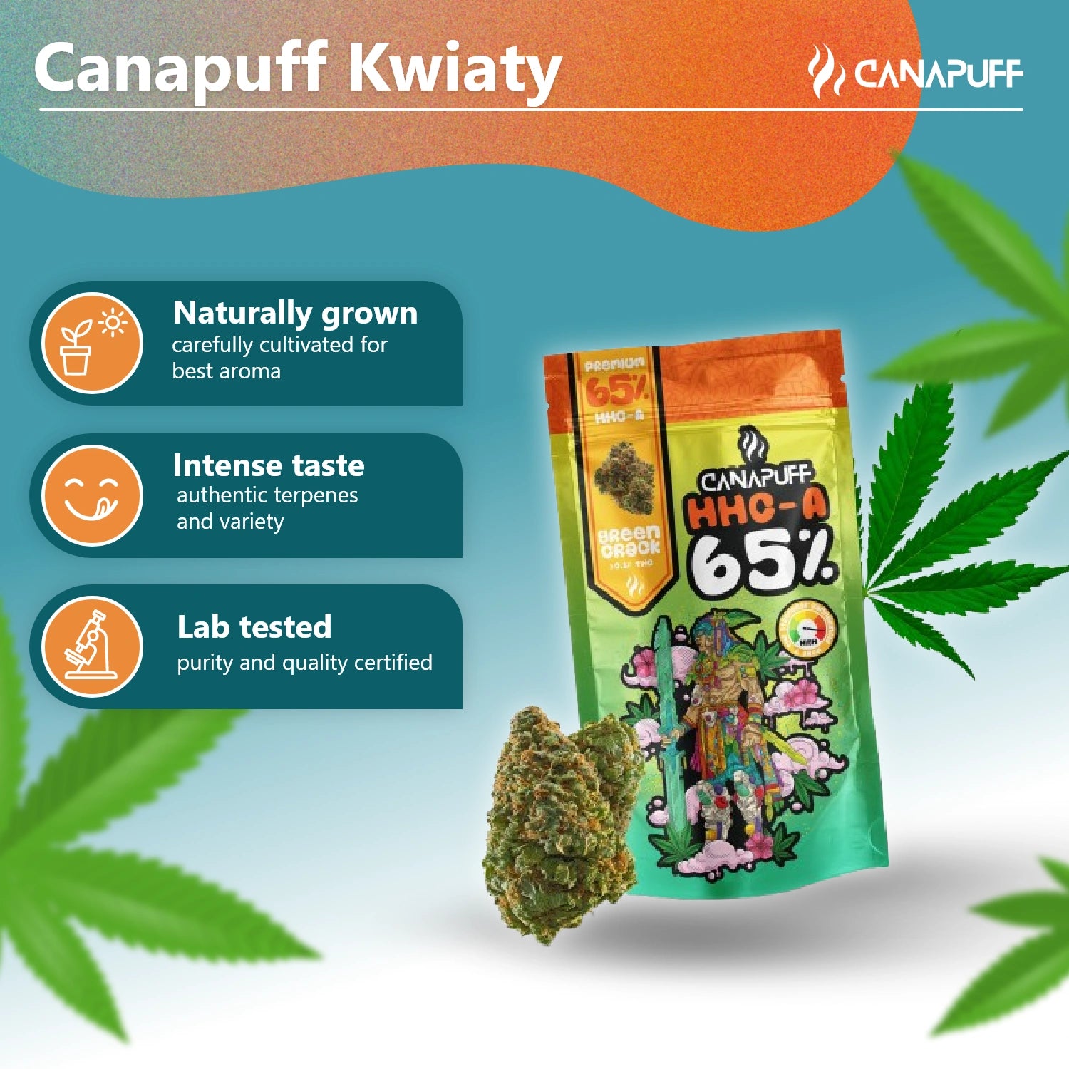 HHC-A Цветя Green Crack 65%