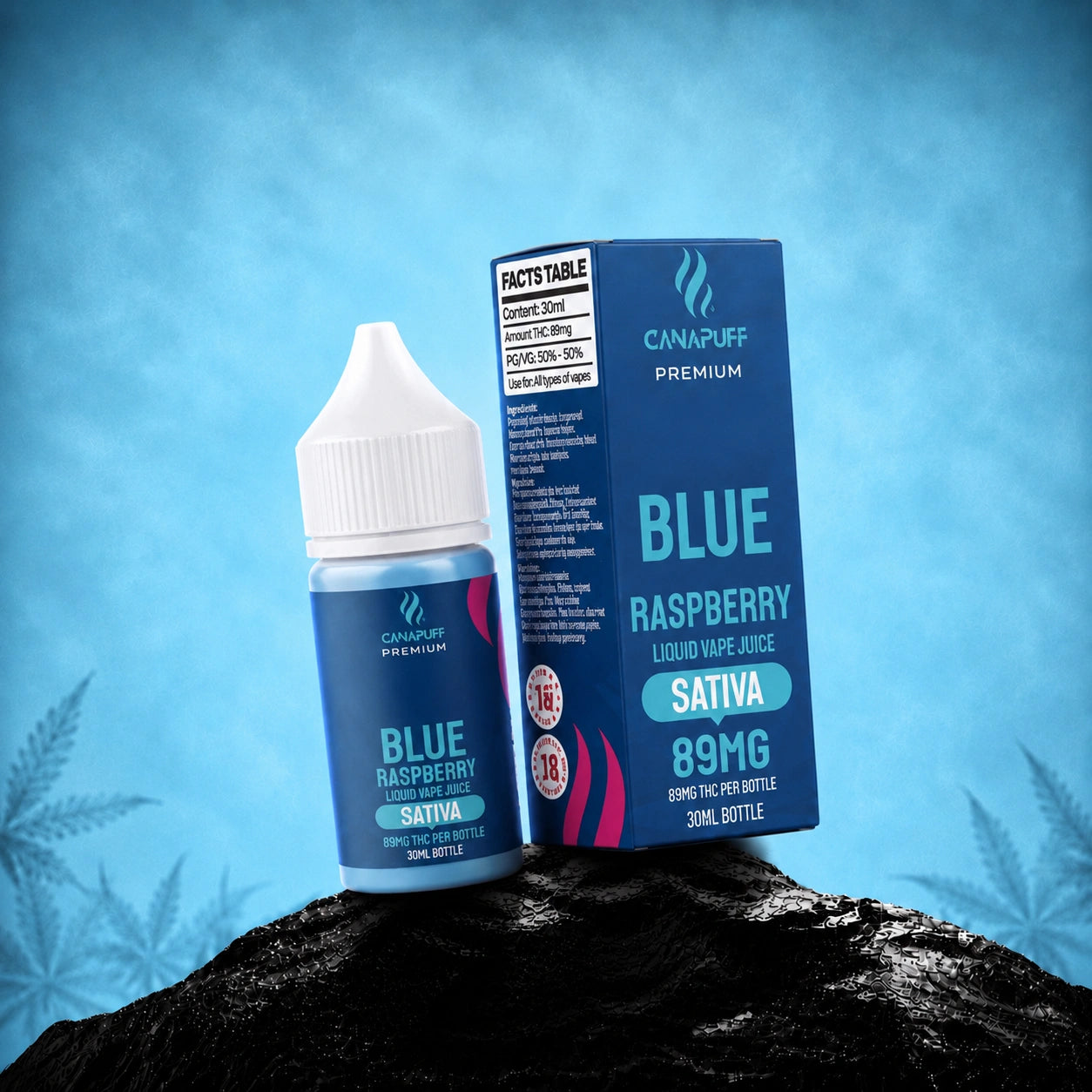 Delta 9 Liquid Blue Raspberry 30ml