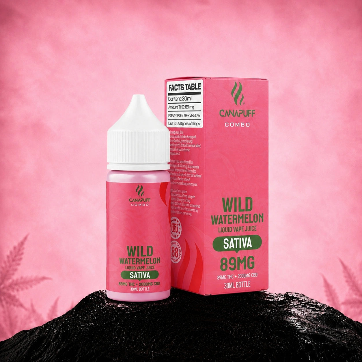 Delta 9 Liquid CBD Wild Watermelon 30ml