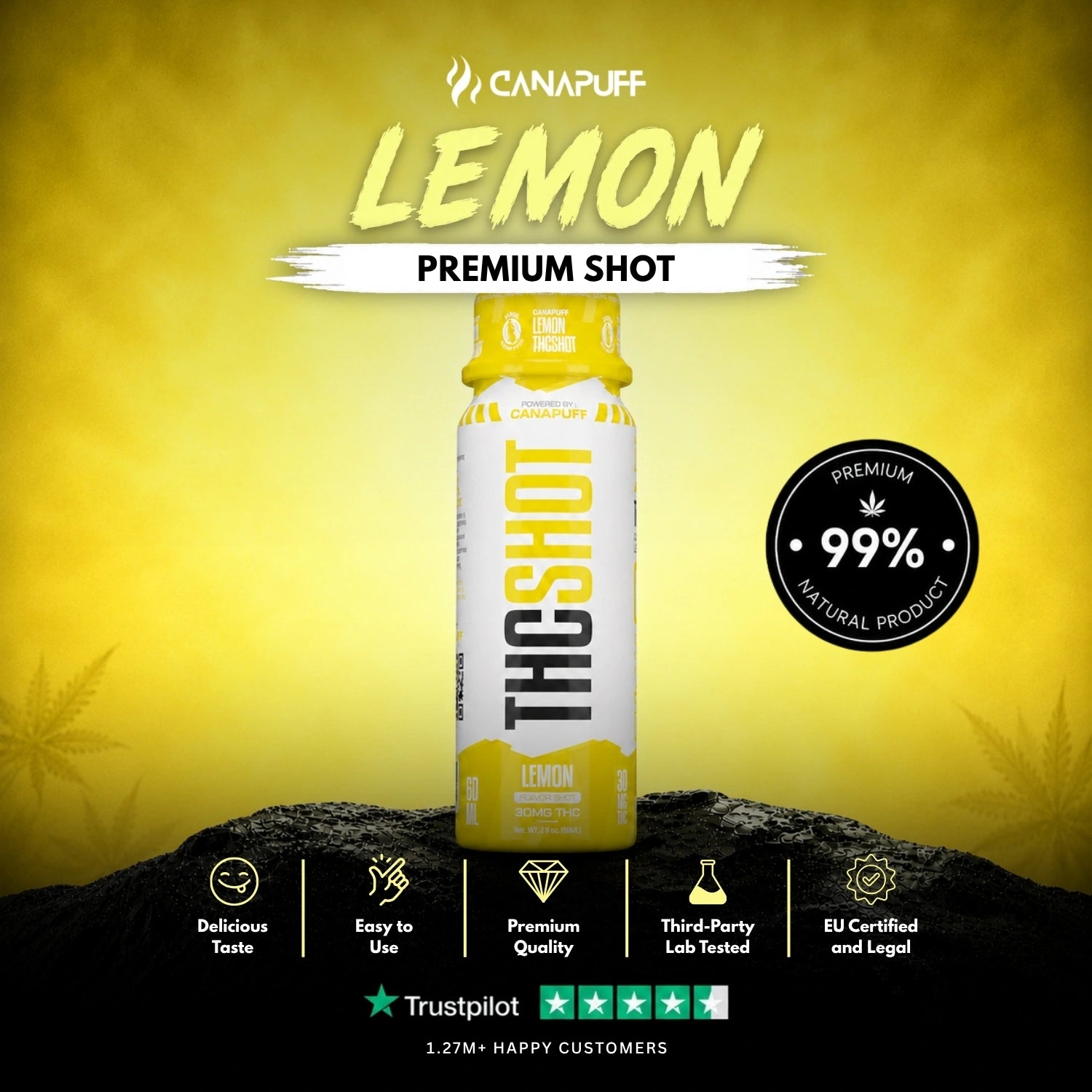 THC Shot Citron 60 ml