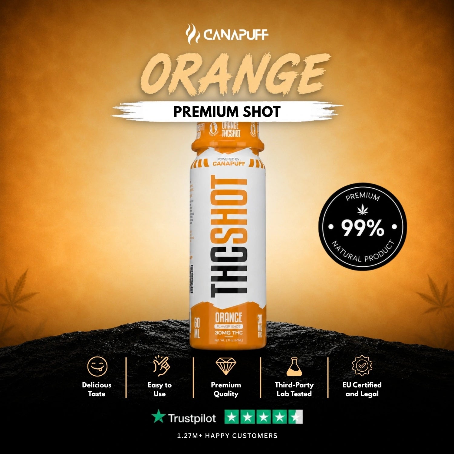 THC Shot Orange 60 ml