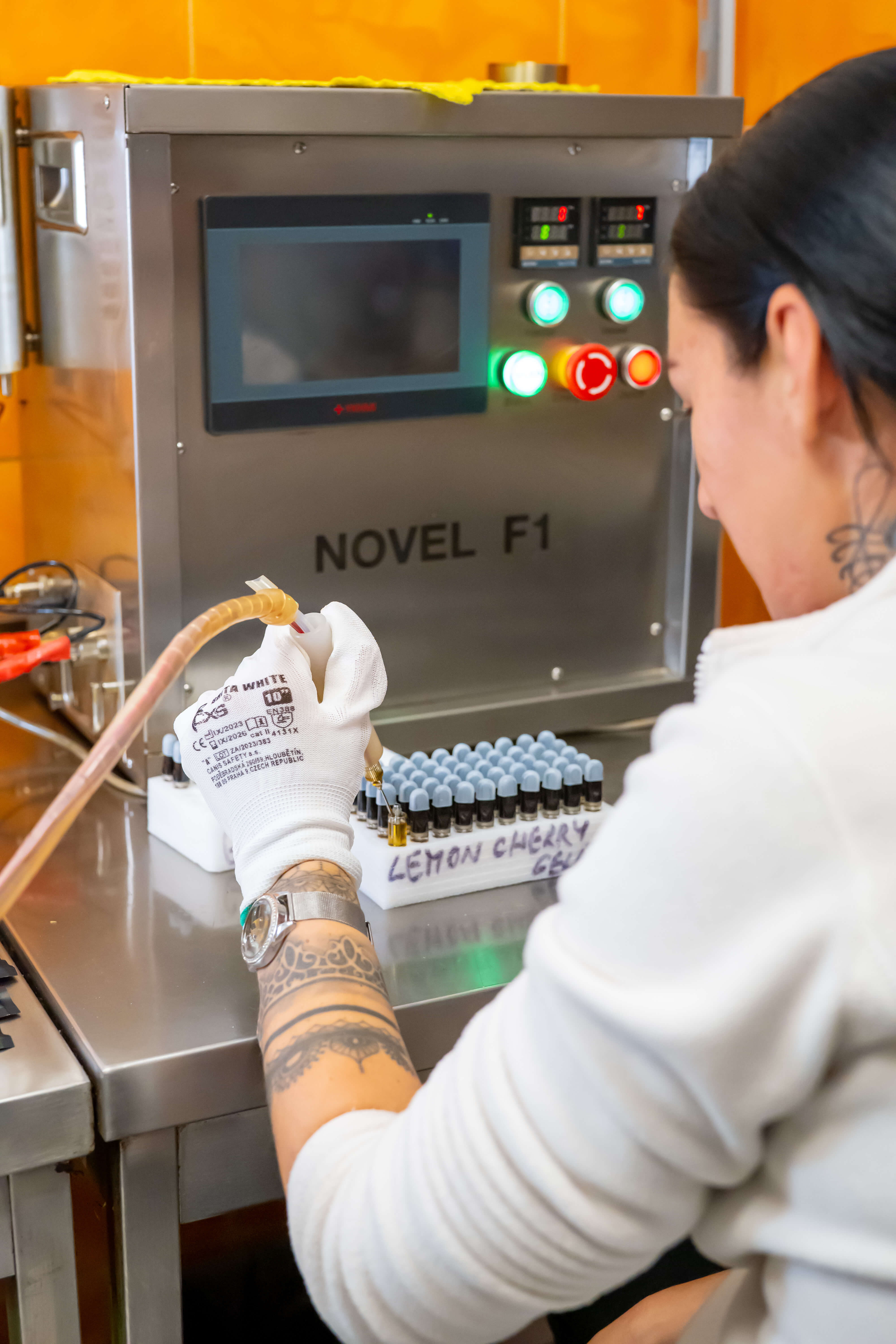 Laboratorietestning af cannabinoider