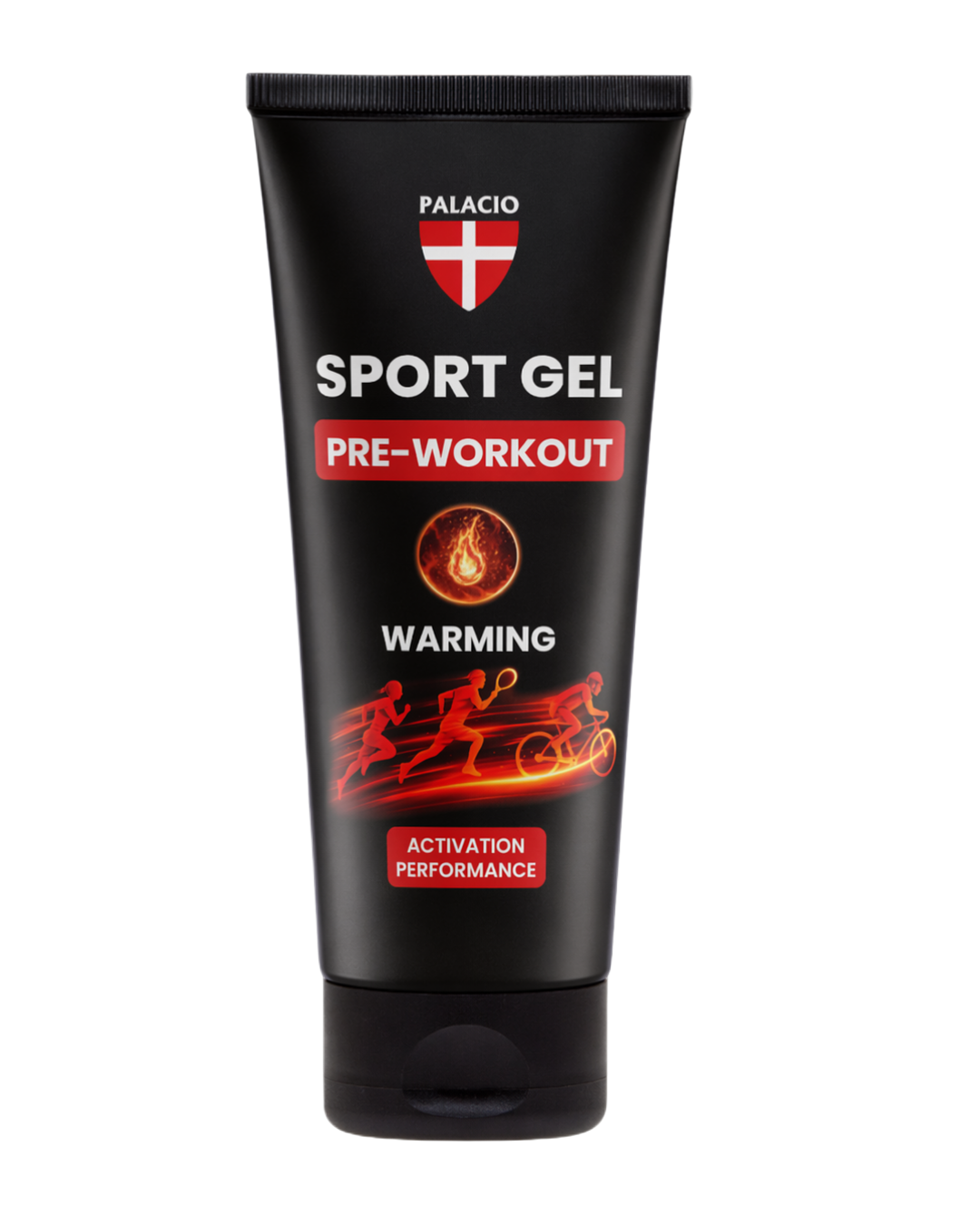 Hemp Sport Gel Forte Warm, 200ml - Palacio
