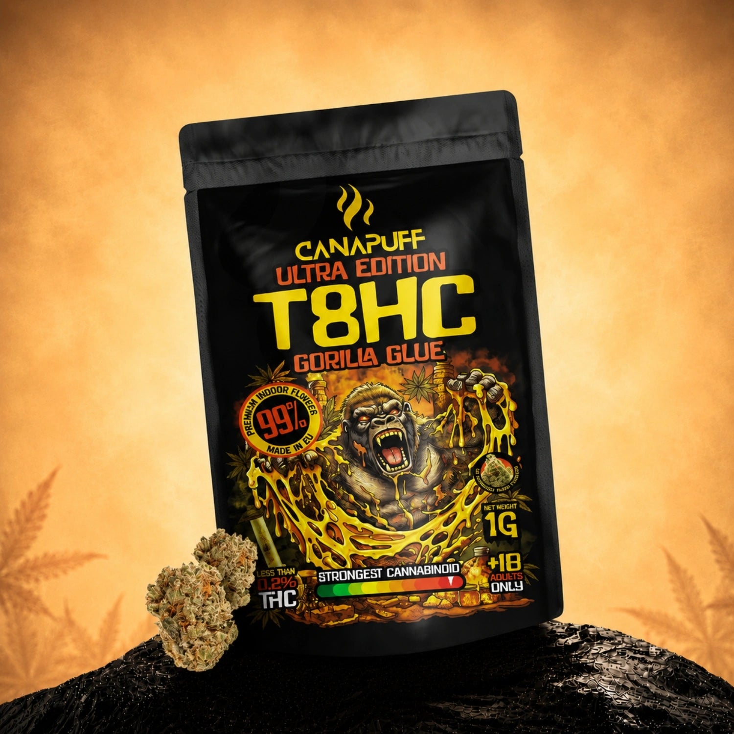 T8HC Flowers Gorilla Glue 99%