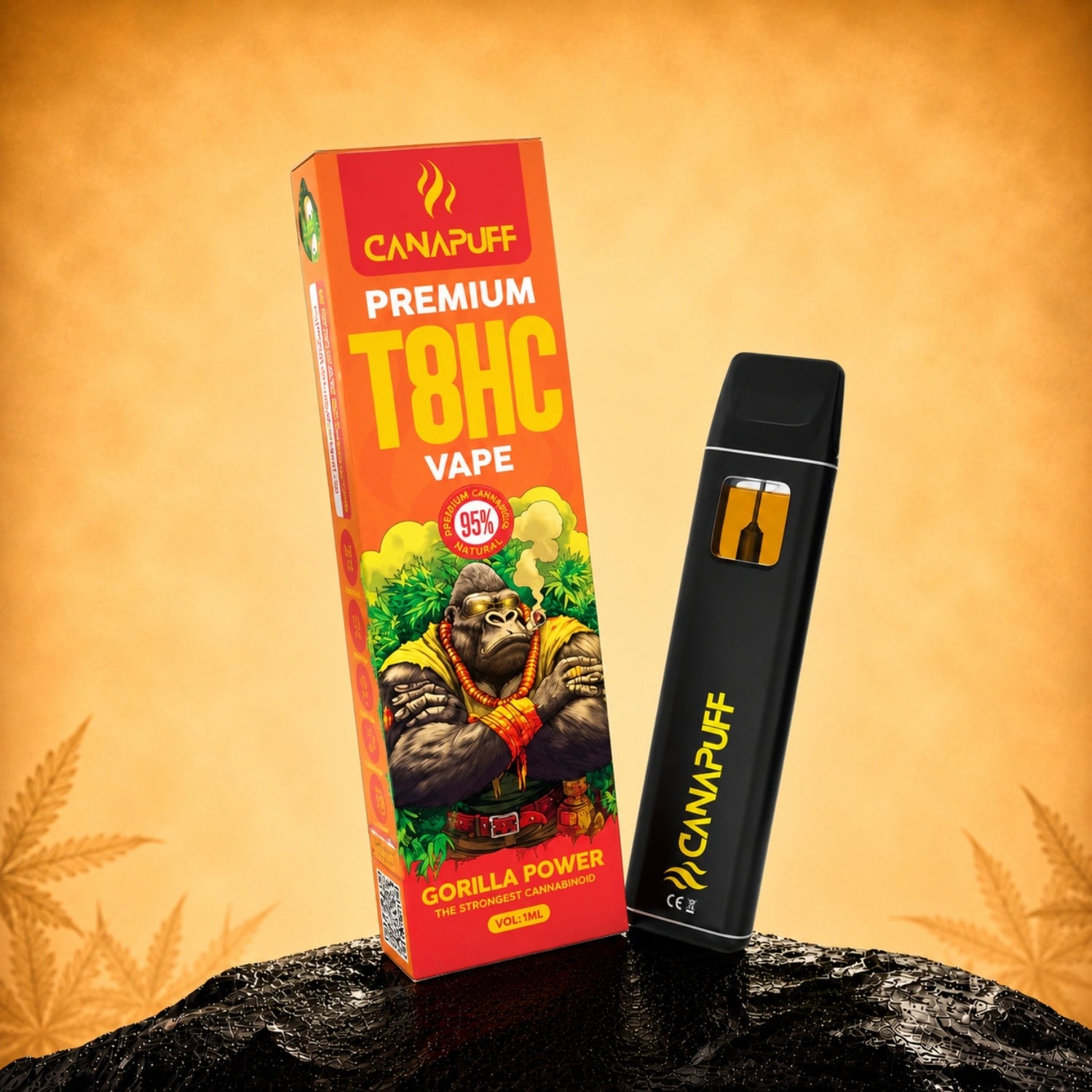 T8HC Vape Gorilla Power %95 1 ml
