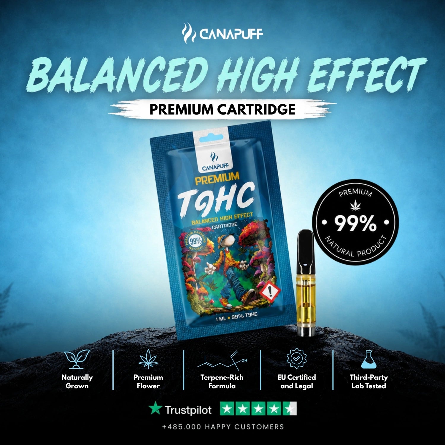 TⳊHC Cartridge Balanced 99%