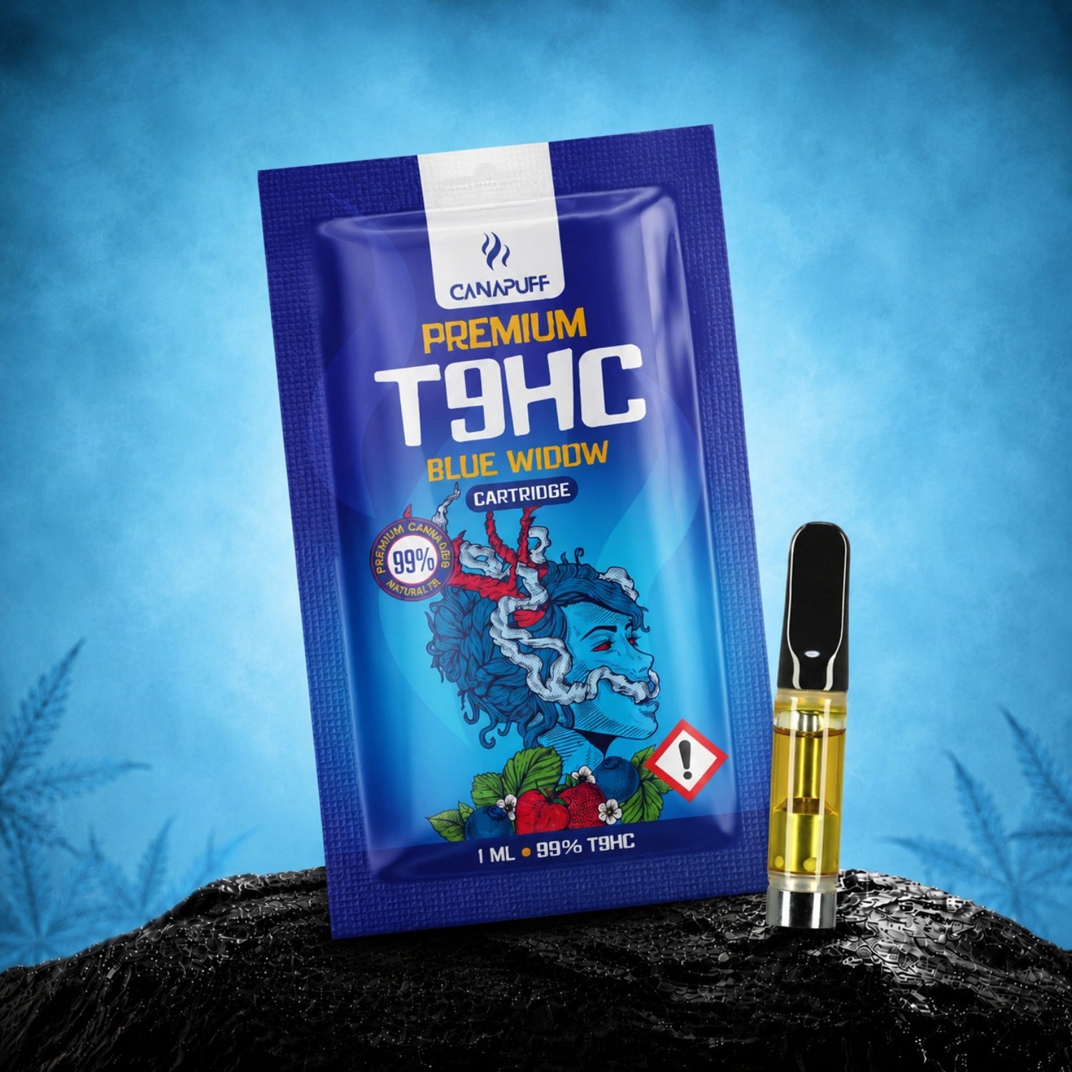Cartuș T9HC Blue Widow 99%