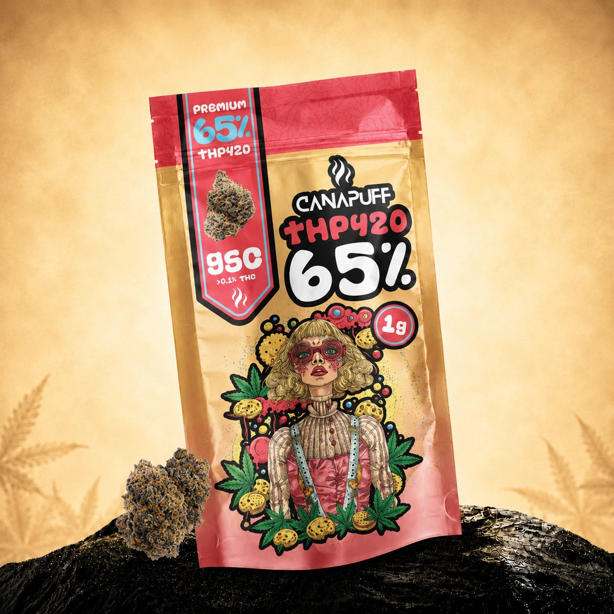 THP420 Fleurs GSC 65 %