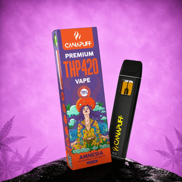 Canapuff THP420 Vape Amnesia 79%, jednorázové pero 1ml
