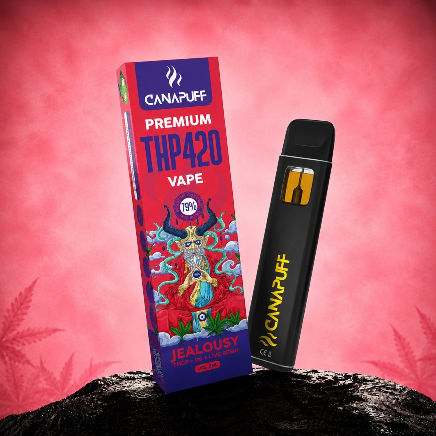 THP420 Vape Jealousy 79 % 1 ml
