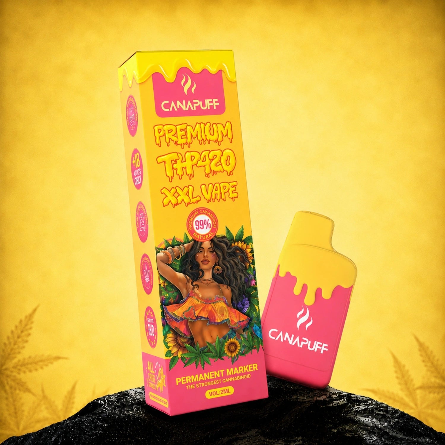 THP420 Vape Permanent Marker %99 2 ml
