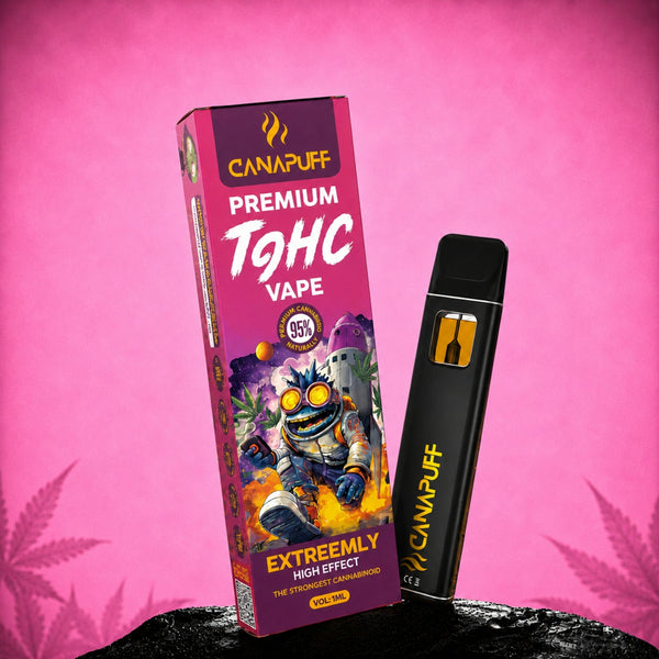 Canapuff TⳊHC Vape 95% 1ml jednorazové pero