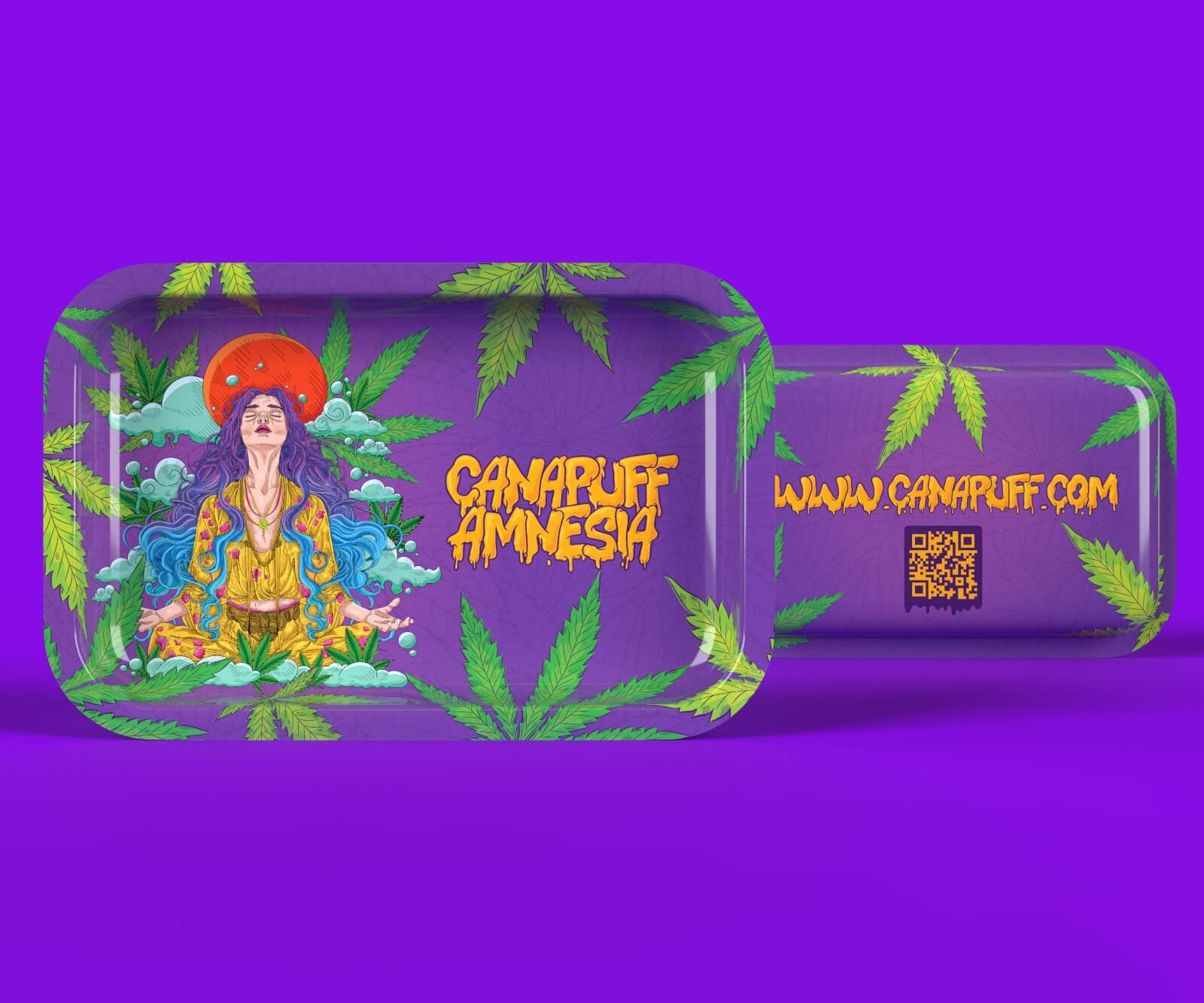 Піднос для скручування Canapuff - Amnesia - великий