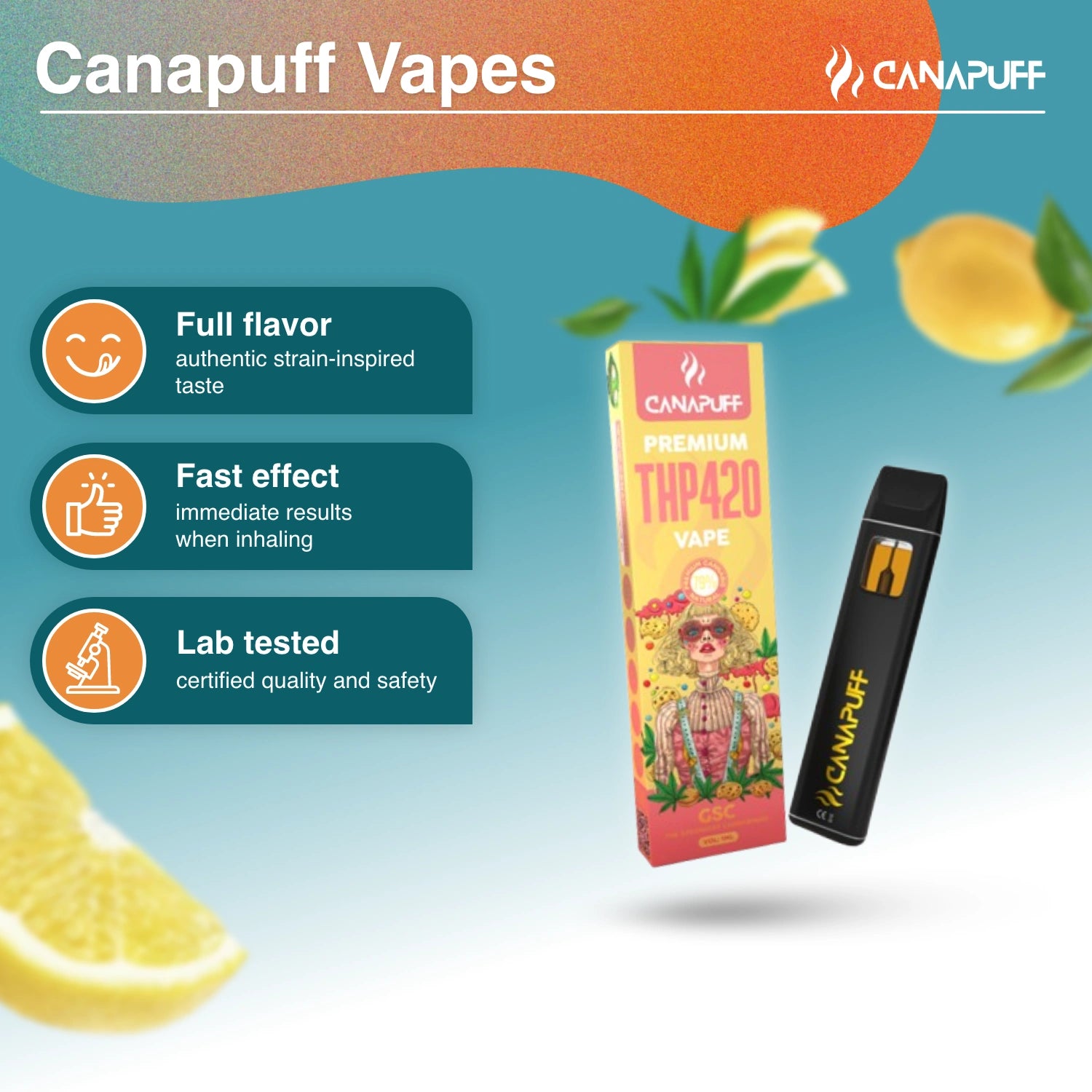 THP420 Vape GSC 79 % 1 ml