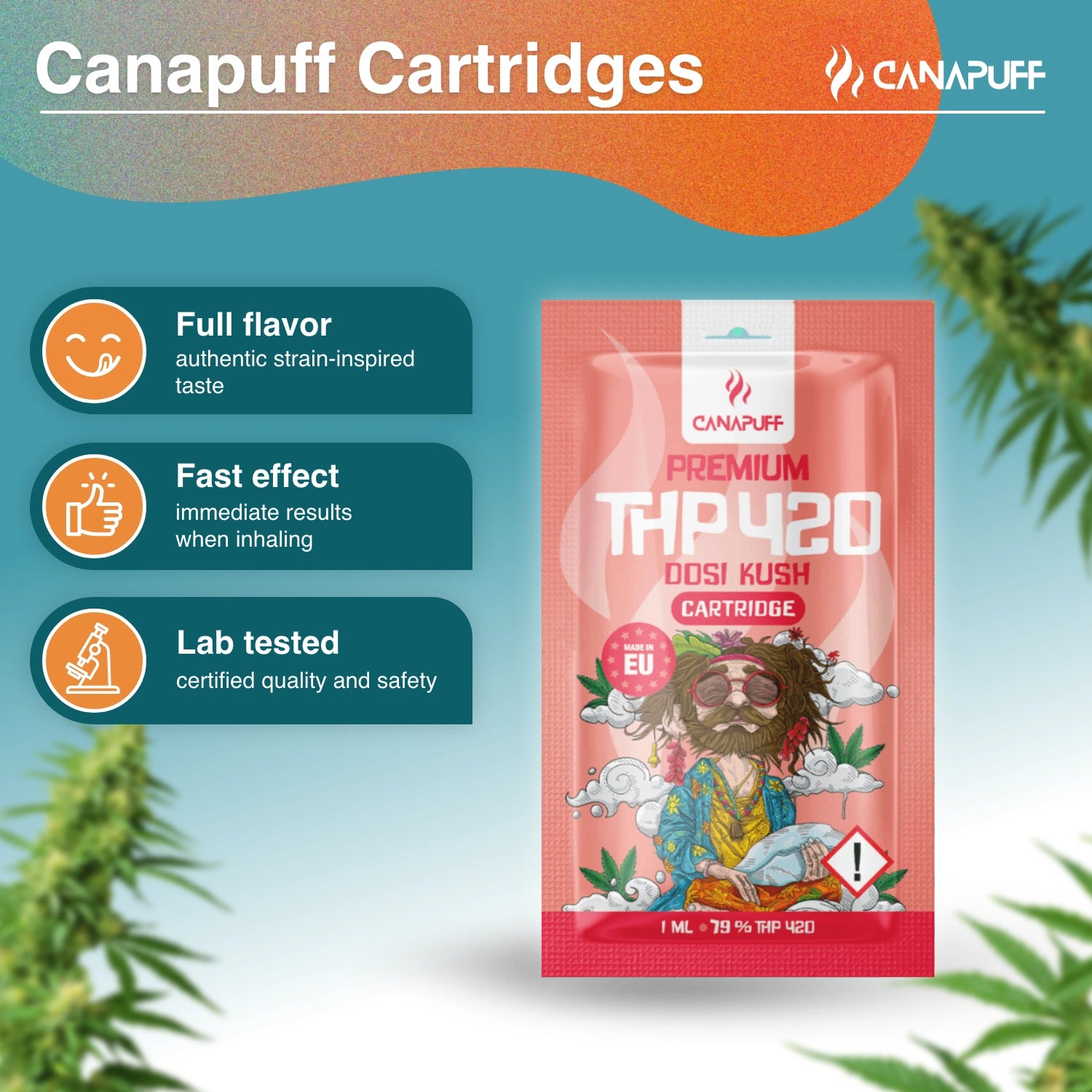 THP420 Kartuş Dosi Kush 79%