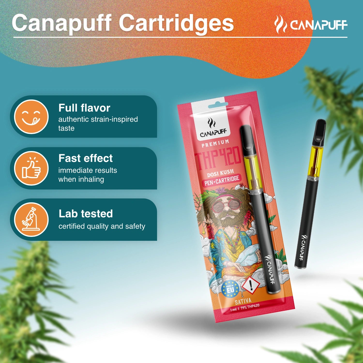 THP420 Pen+Kartuş Dosi Kush 79%