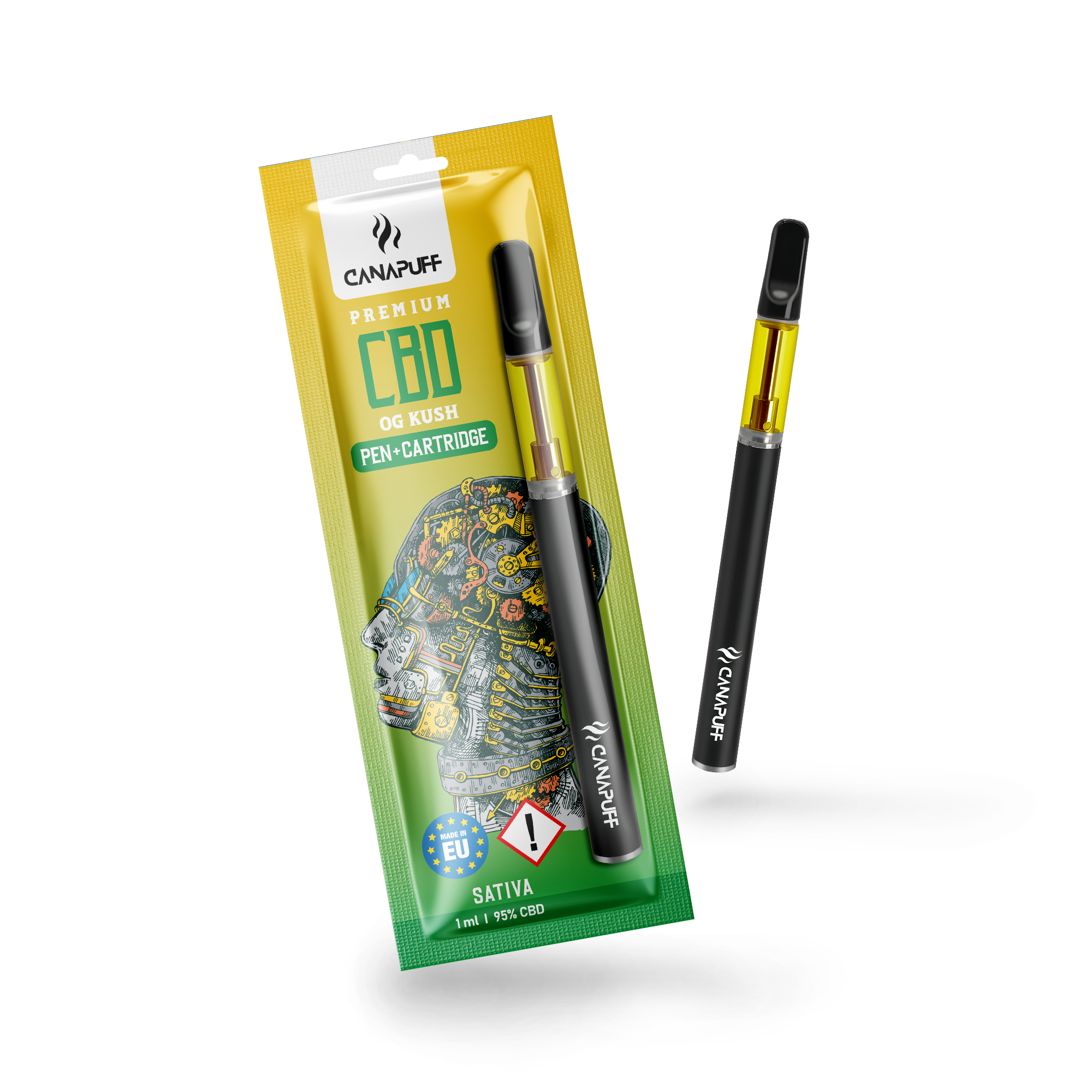 CBD Pen+Kartuş OG Kush 95%-Canapuff