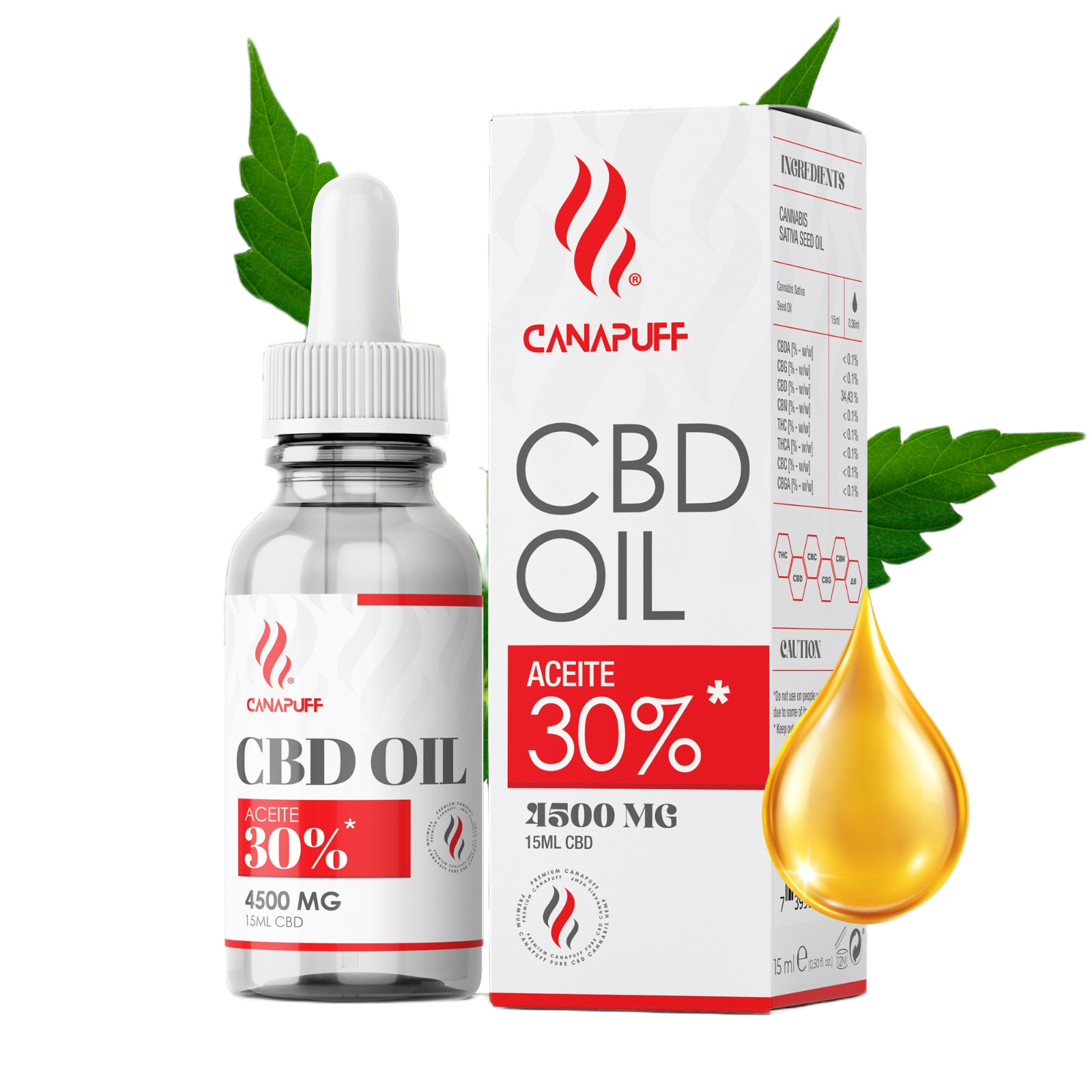 CBD Λάδι 30% 15 ml