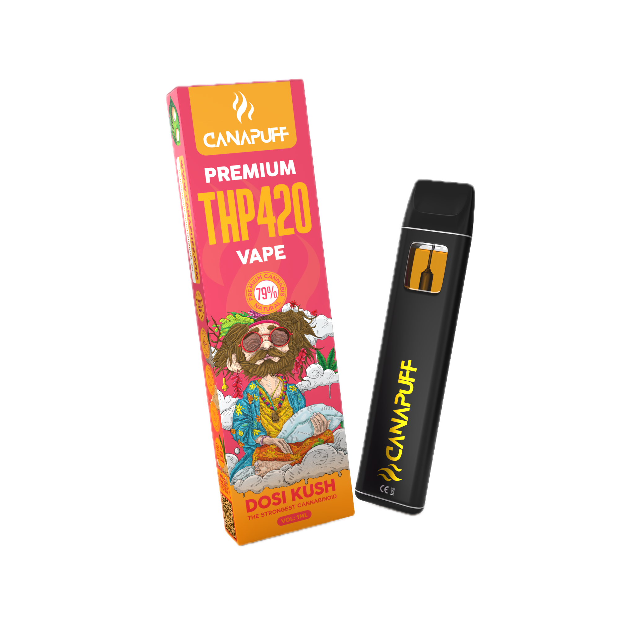THP420 Vape Dosi Kush 79 % 1 ml