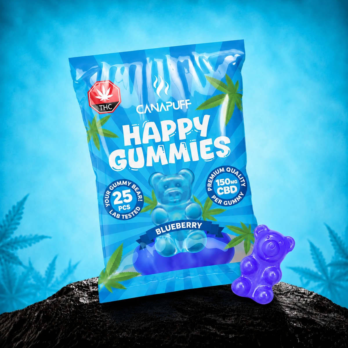 CBD Gummies Mirtillo