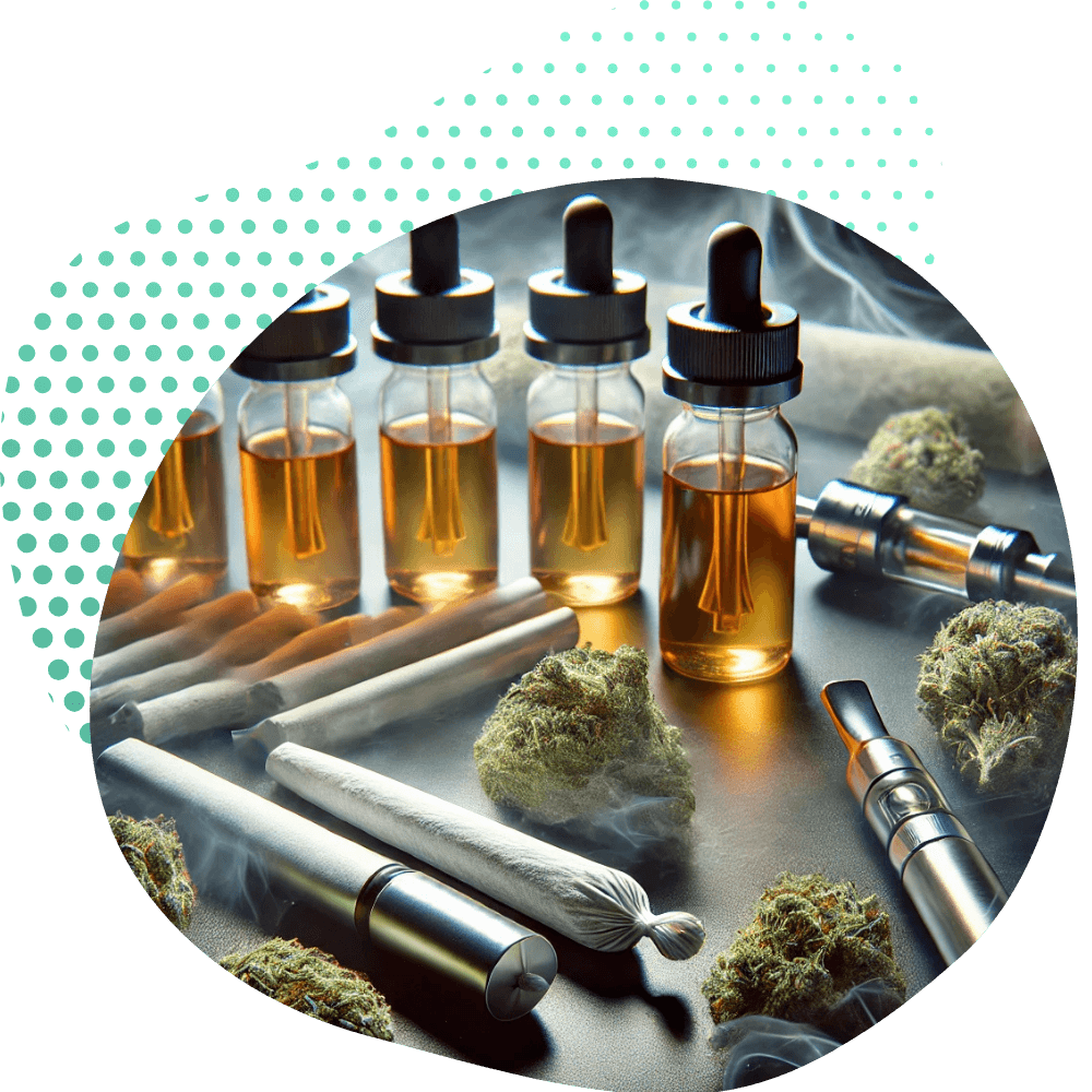 Λάδι CBD, joints και συσκευές vape