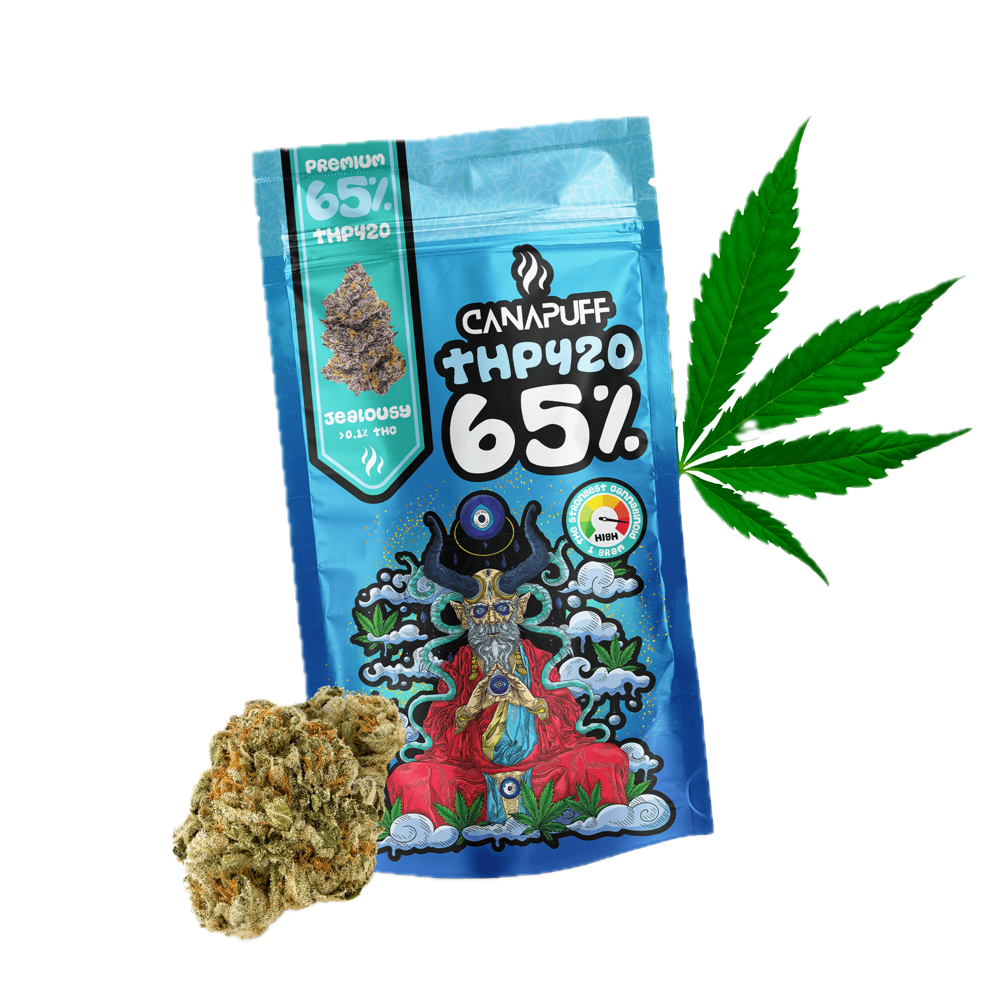 THP420 Fleurs Jealousy 65 %