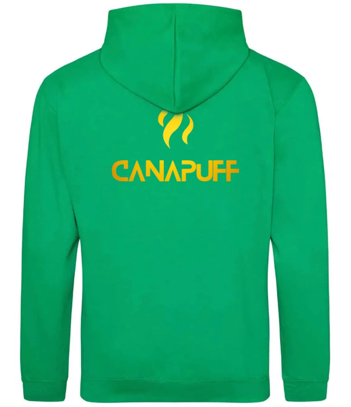 Sweatshirt med zombie i orange dragt og roser
