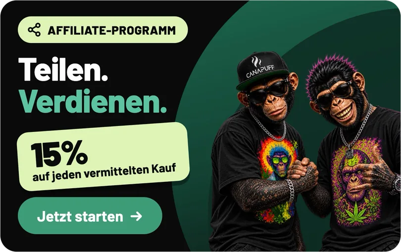 Affiliate-Programm: Teilen. Verdienen. 15% auf jeden vermittelten Kauf. Jetzt starten