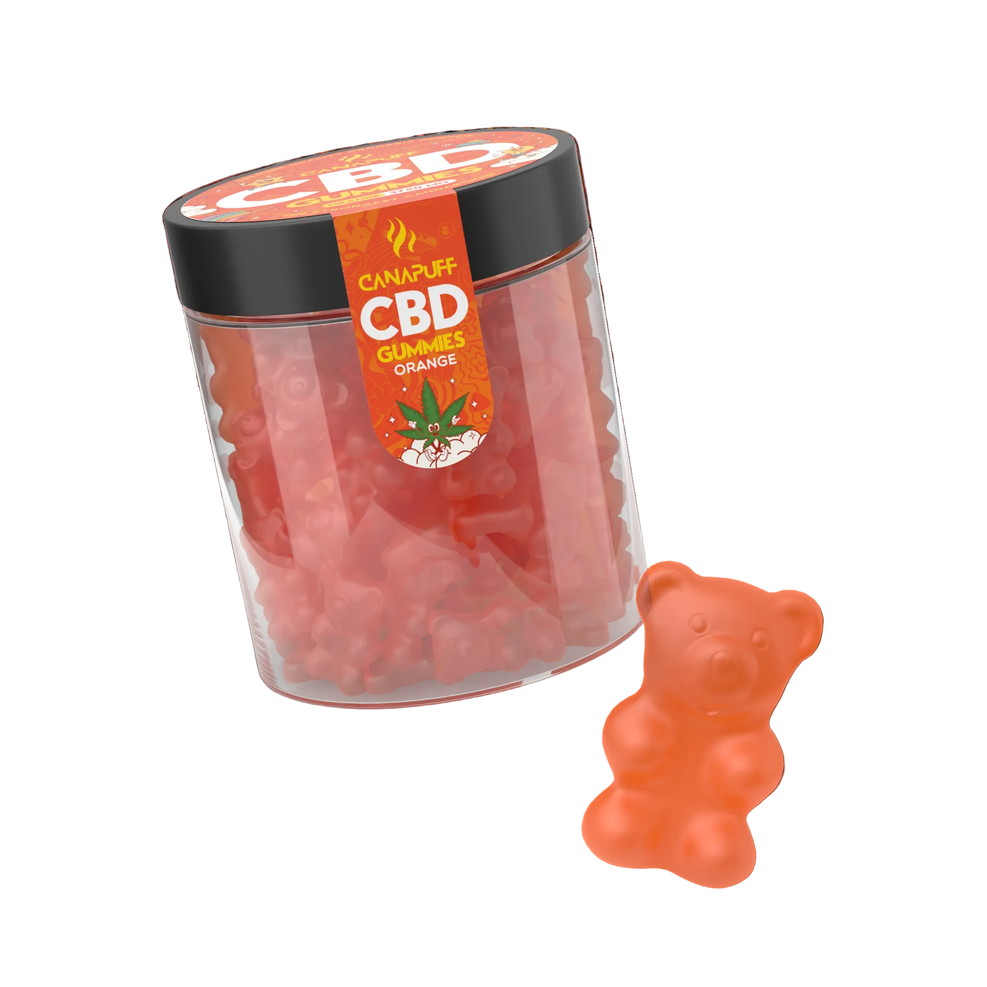 CBD Апельсинові жувальні цукерки