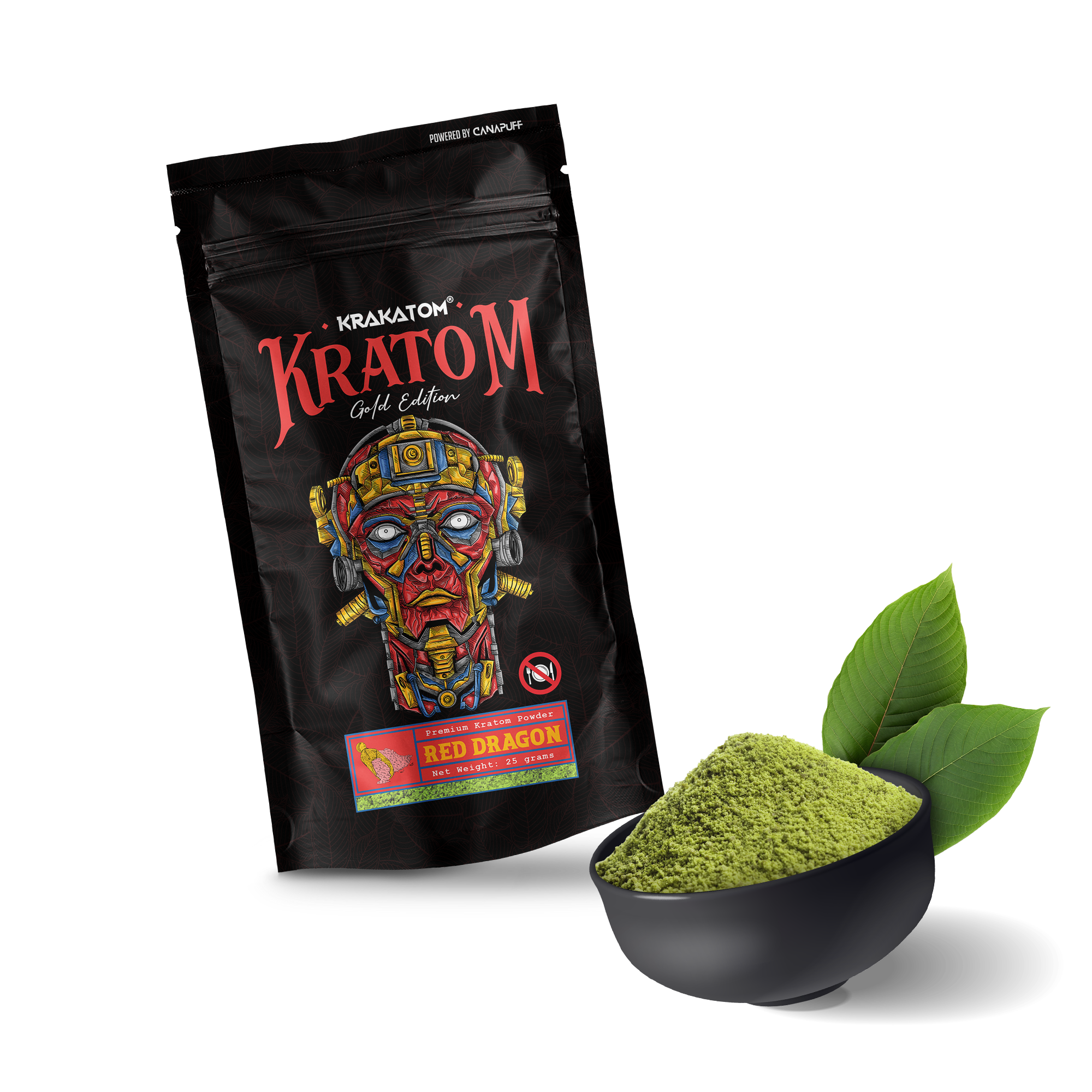 Krakatom - Κόκκινος Δράκος - Χρυσή Έκδοση-Canapuff