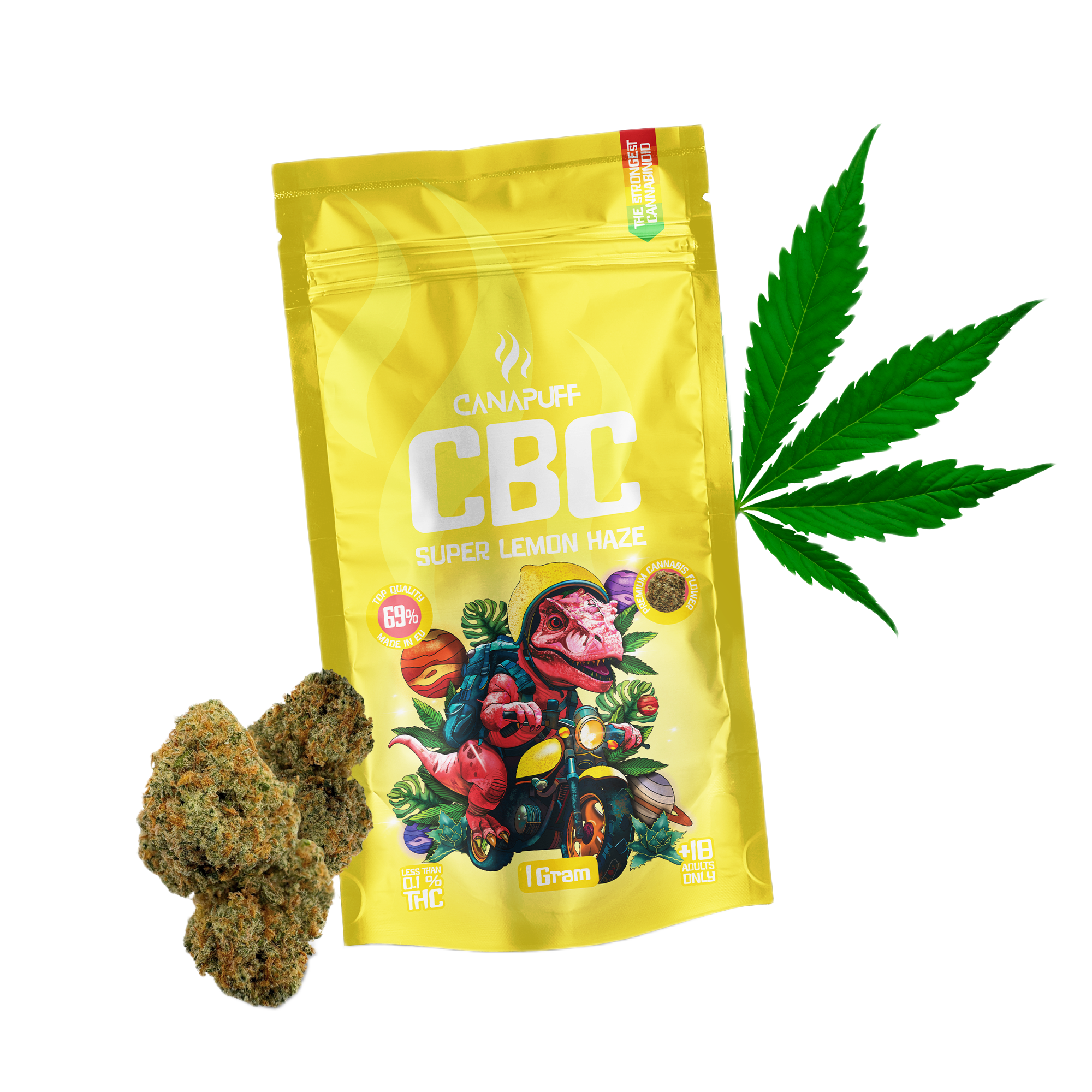 CBC Flowers Super Lemon Haze 69%