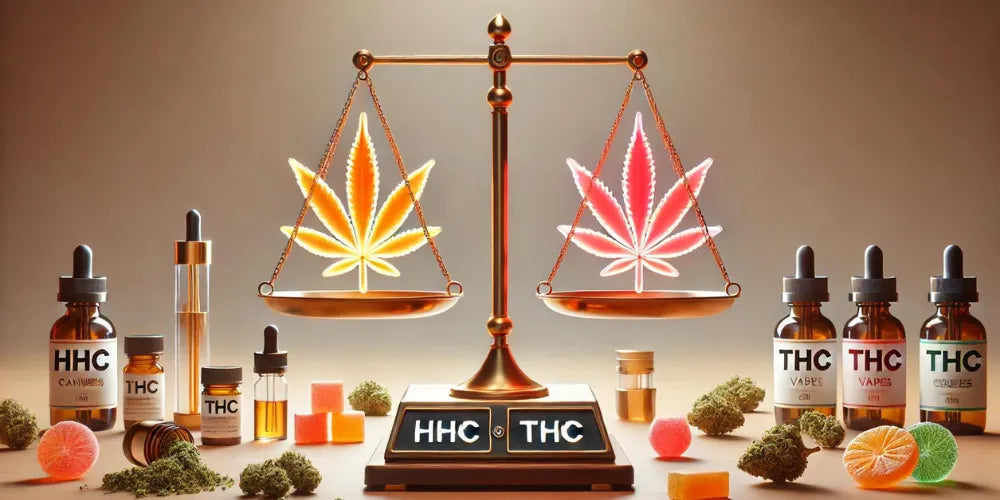 l'HHC è più forte del THC?