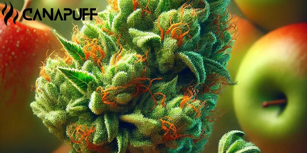 Apple Jack Strain: Den läckra och potenta hybrid Cannabis-delikatessen-Canapuff