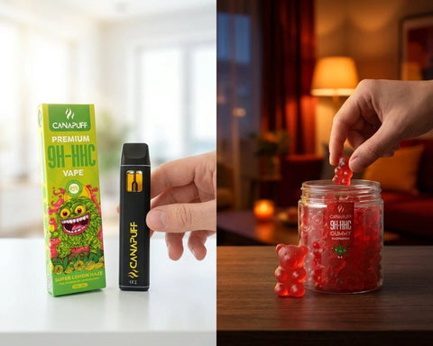 vapes срещу Дъвчащи бонбони: Кой формат на канабиноид е подходящ за теб?
